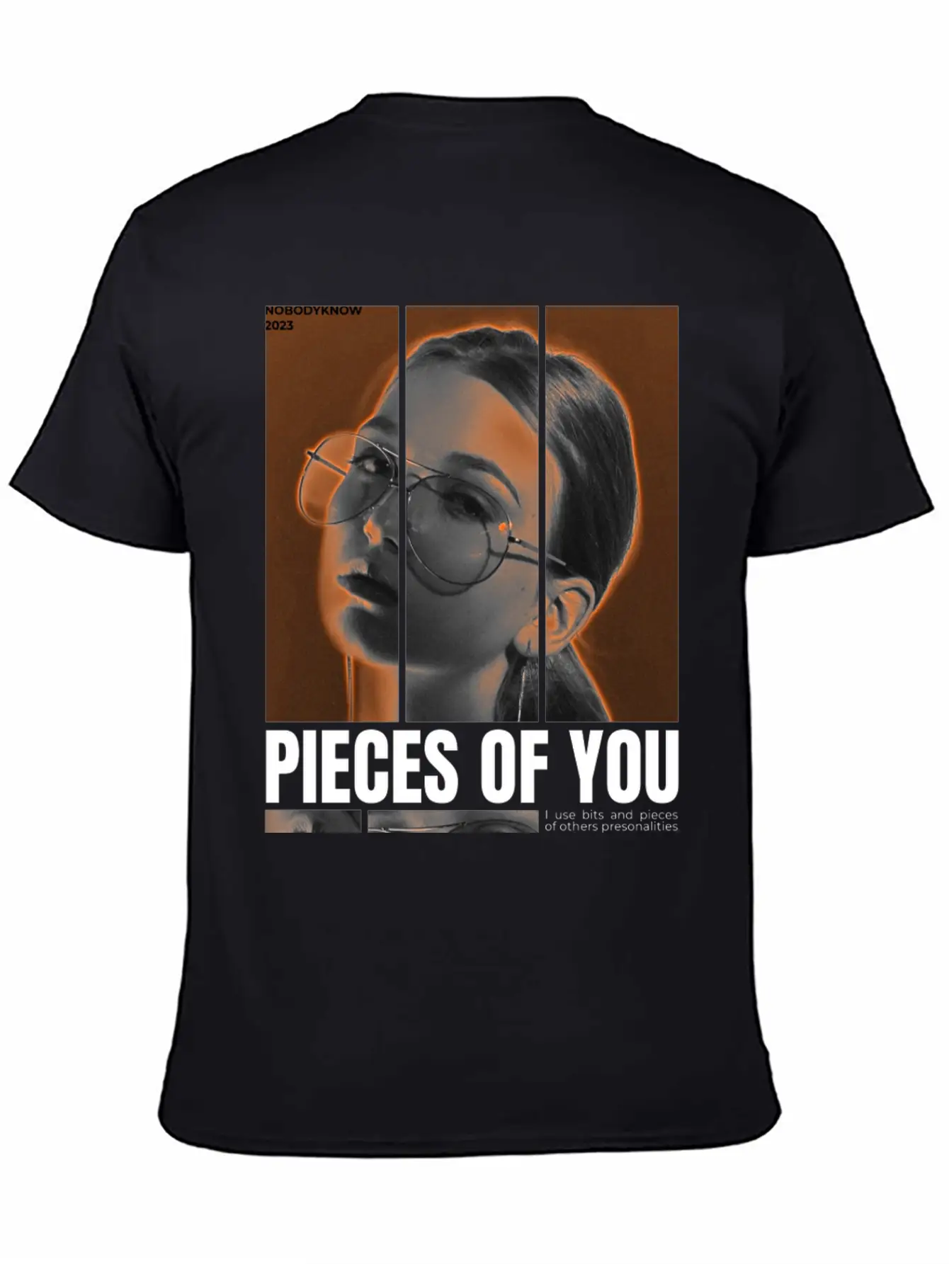PIECES OF YOU Basic Graphic T-Shirt – Daily Comfort In Soft Cotton