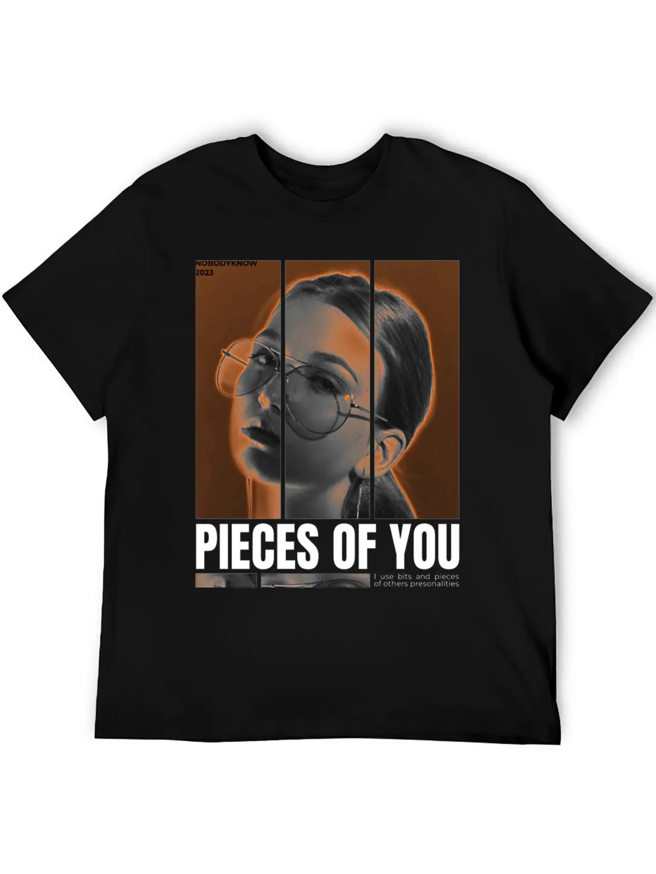 PIECES OF YOU Basic Graphic T-Shirt – Daily Comfort In Soft Cotton
