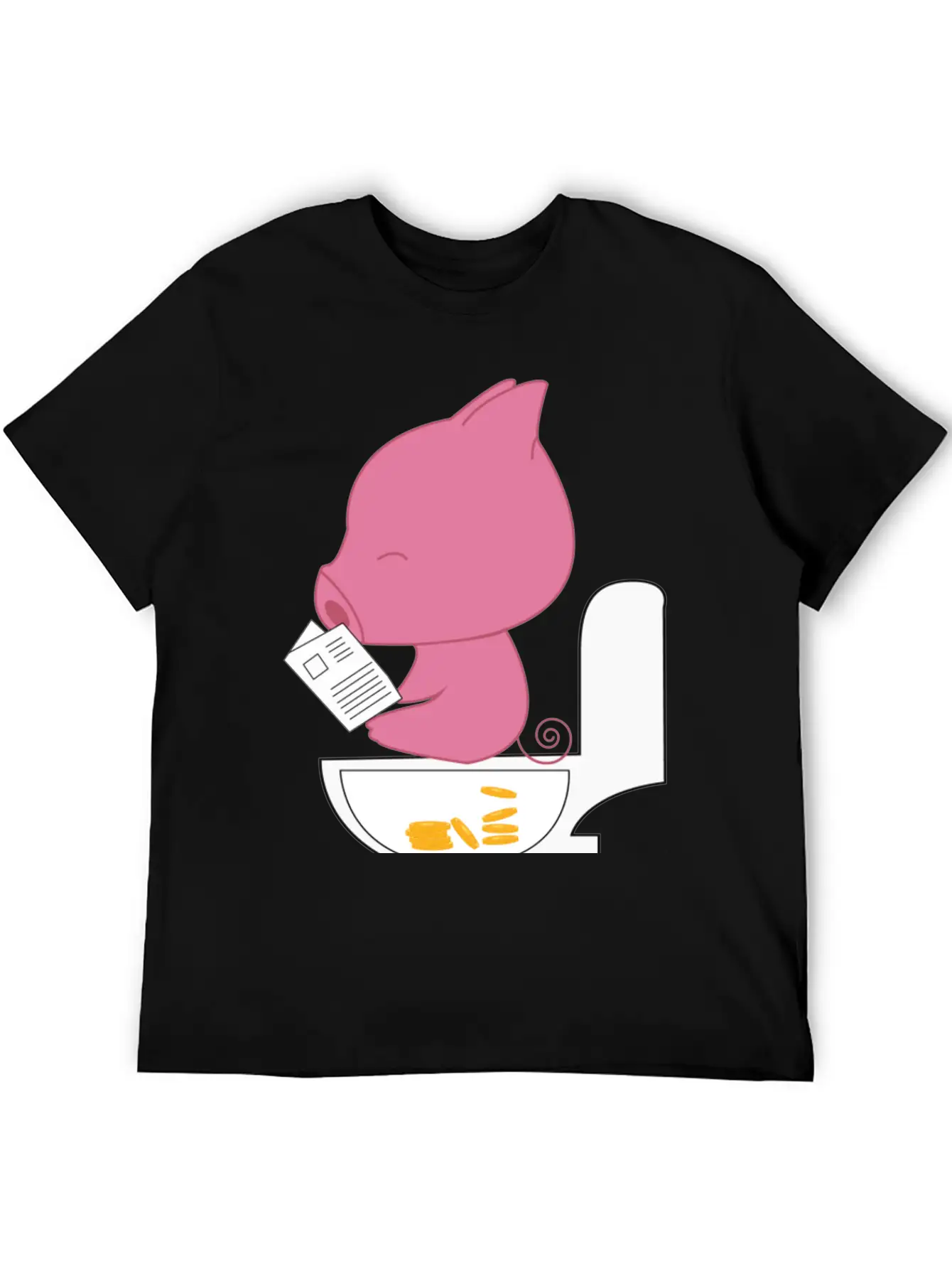 Piggy Bank Bitcoin Essential Unisex Summer Tee – Soft Cotton Casual Fit
