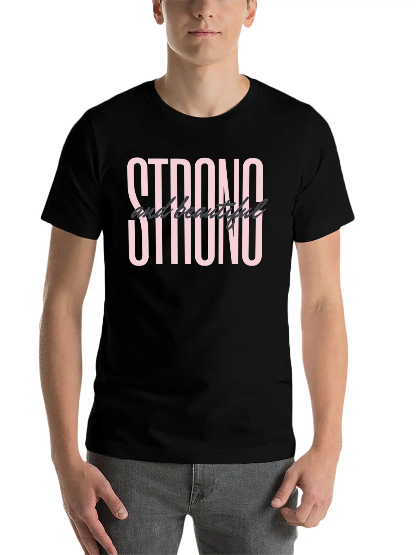 Pink Bold Health And Wellness Lifestyle And Hobbie Stylish Everyday T-Shirt – Unisex Basic Cotton Tee