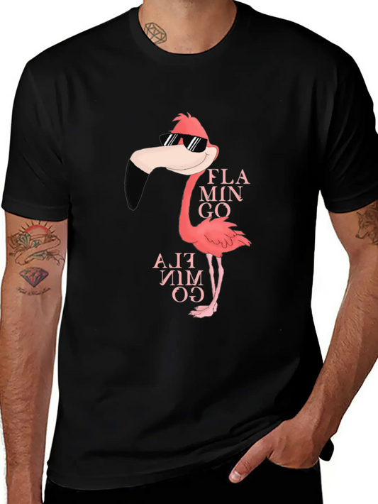 Pink Flamingo Basic Graphic T-Shirt – Daily Comfort In Soft Cotton