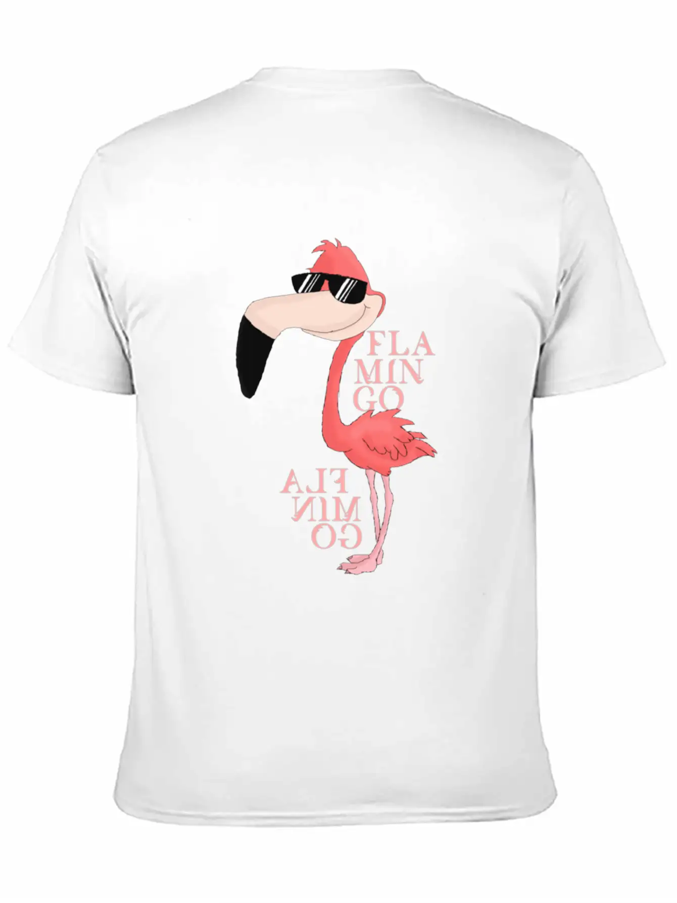 Pink Flamingo Basic Graphic T-Shirt – Daily Comfort In Soft Cotton