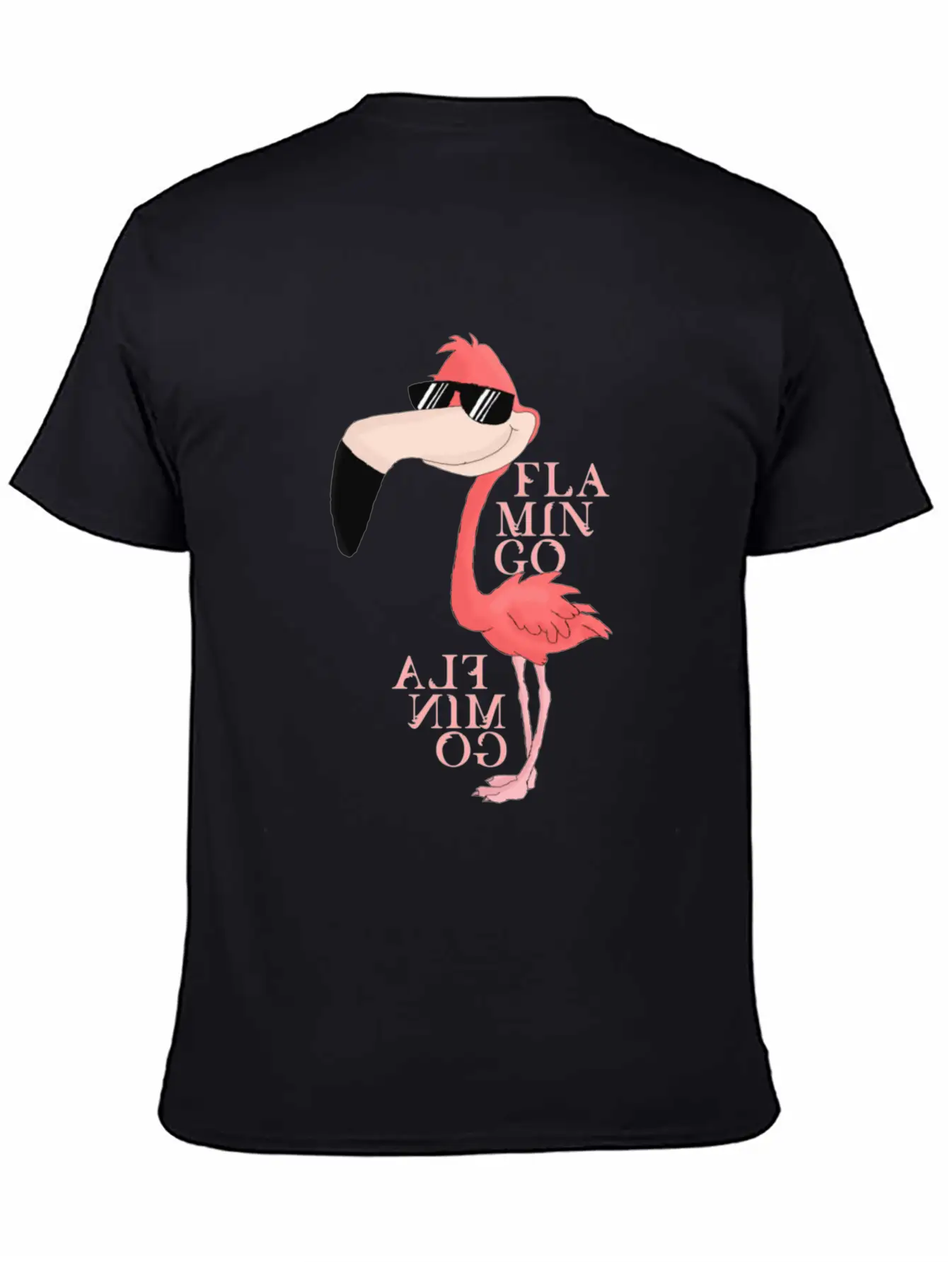 Pink Flamingo Basic Graphic T-Shirt – Daily Comfort In Soft Cotton