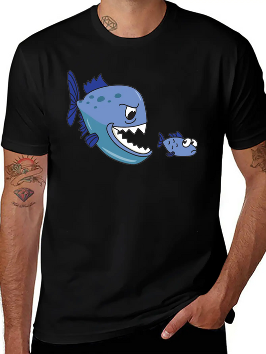 Piranha Stylish Everyday T-Shirt – Unisex Basic Cotton Tee