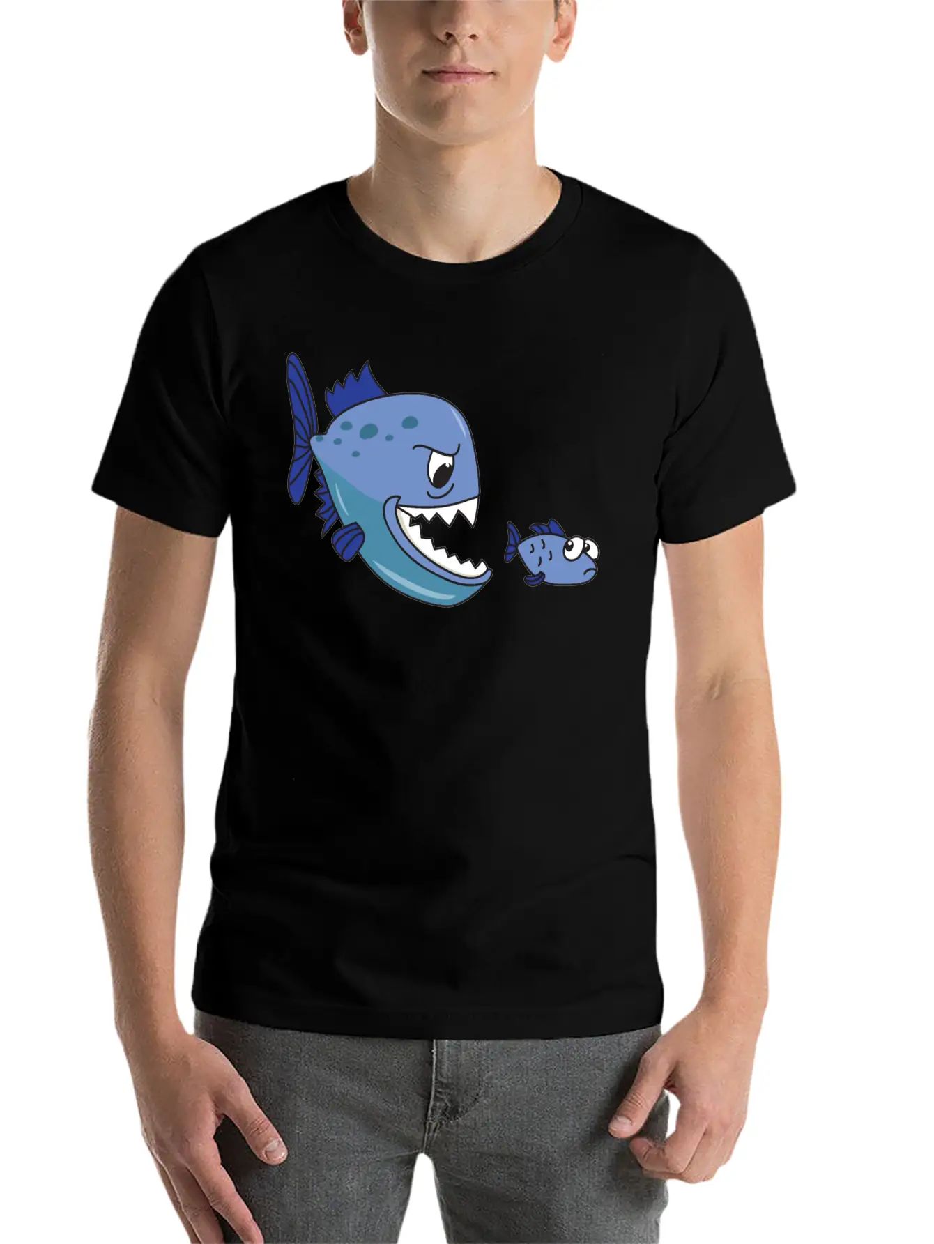 Piranha Stylish Everyday T-Shirt – Unisex Basic Cotton Tee