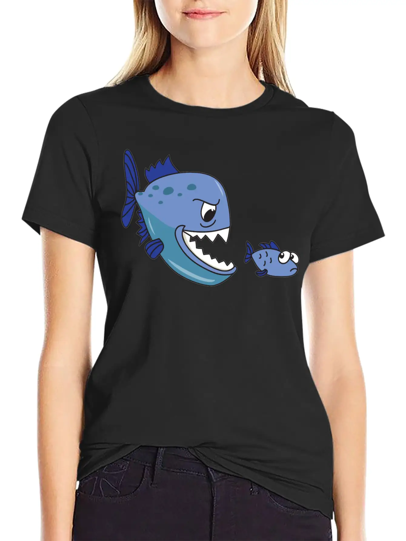 Piranha Stylish Everyday T-Shirt – Unisex Basic Cotton Tee