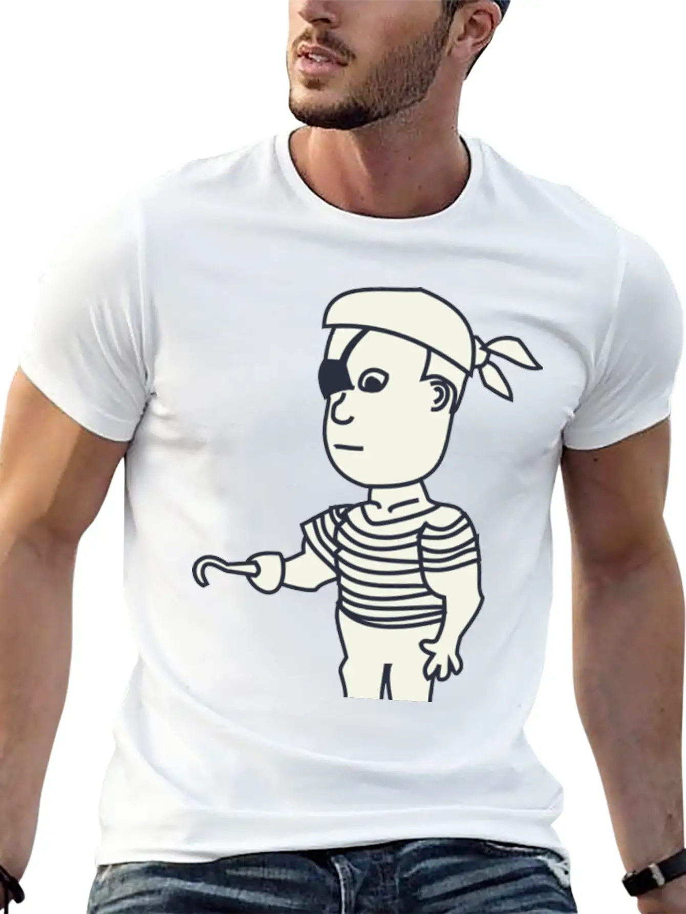 Pirate Boy Timeless Short Sleeve Tee – Comfy And Minimalist Design