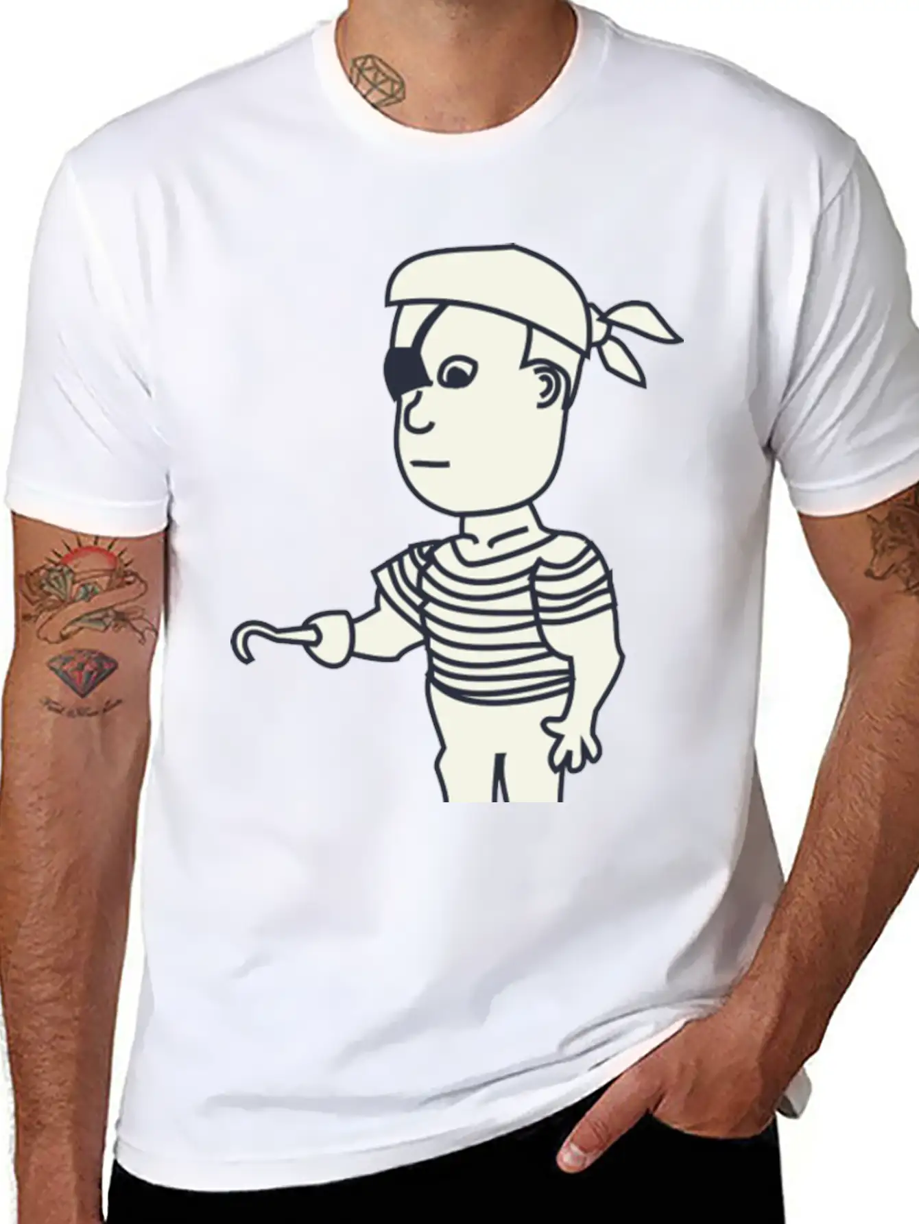 Pirate Boy Timeless Short Sleeve Tee – Comfy And Minimalist Design