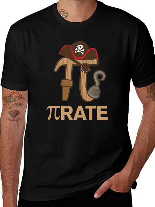 Pirate Funny Math Geek 3 14 Hat Hook Pi Day March Timeless Short Sleeve Tee – Comfy And Minimalist Design