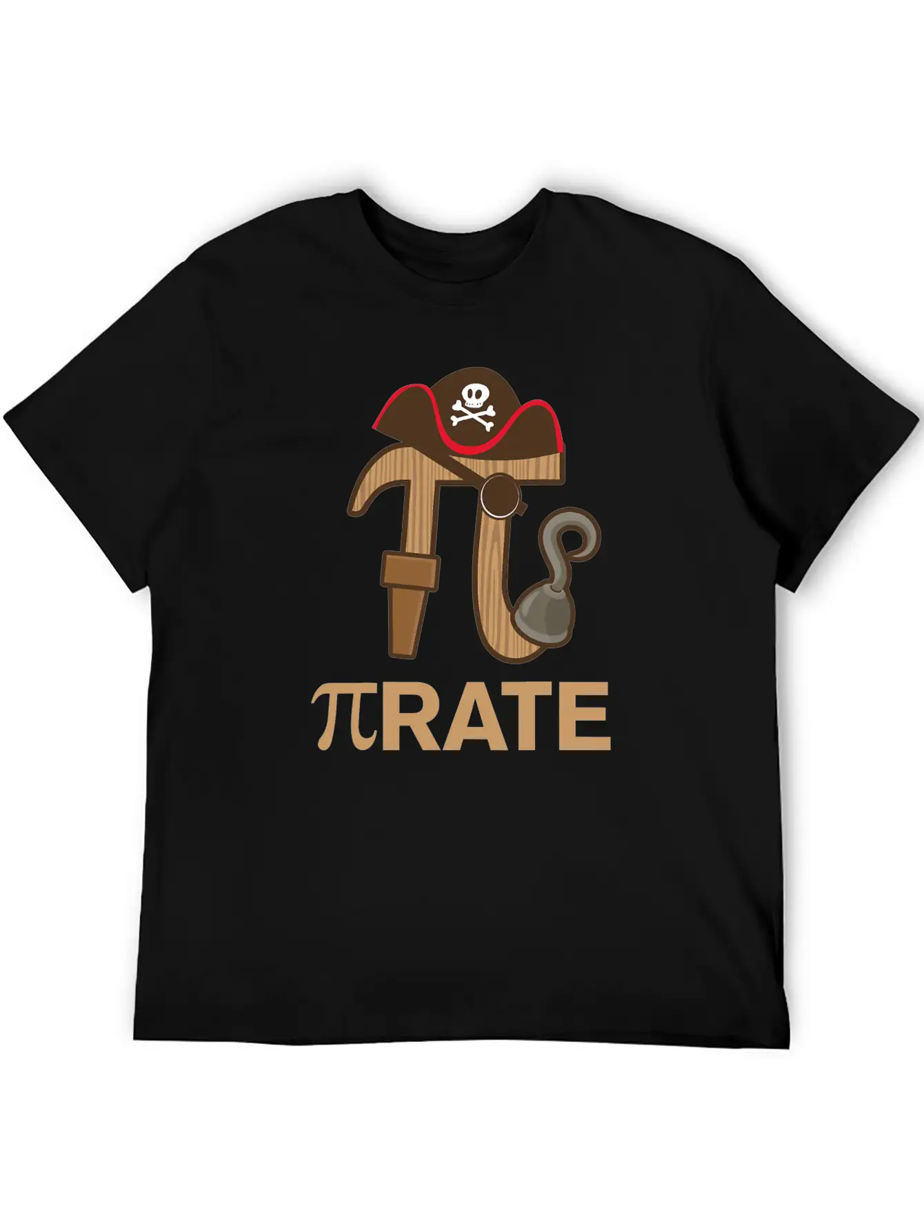 Pirate Funny Math Geek 3 14 Hat Hook Pi Day March Timeless Short Sleeve Tee – Comfy And Minimalist Design