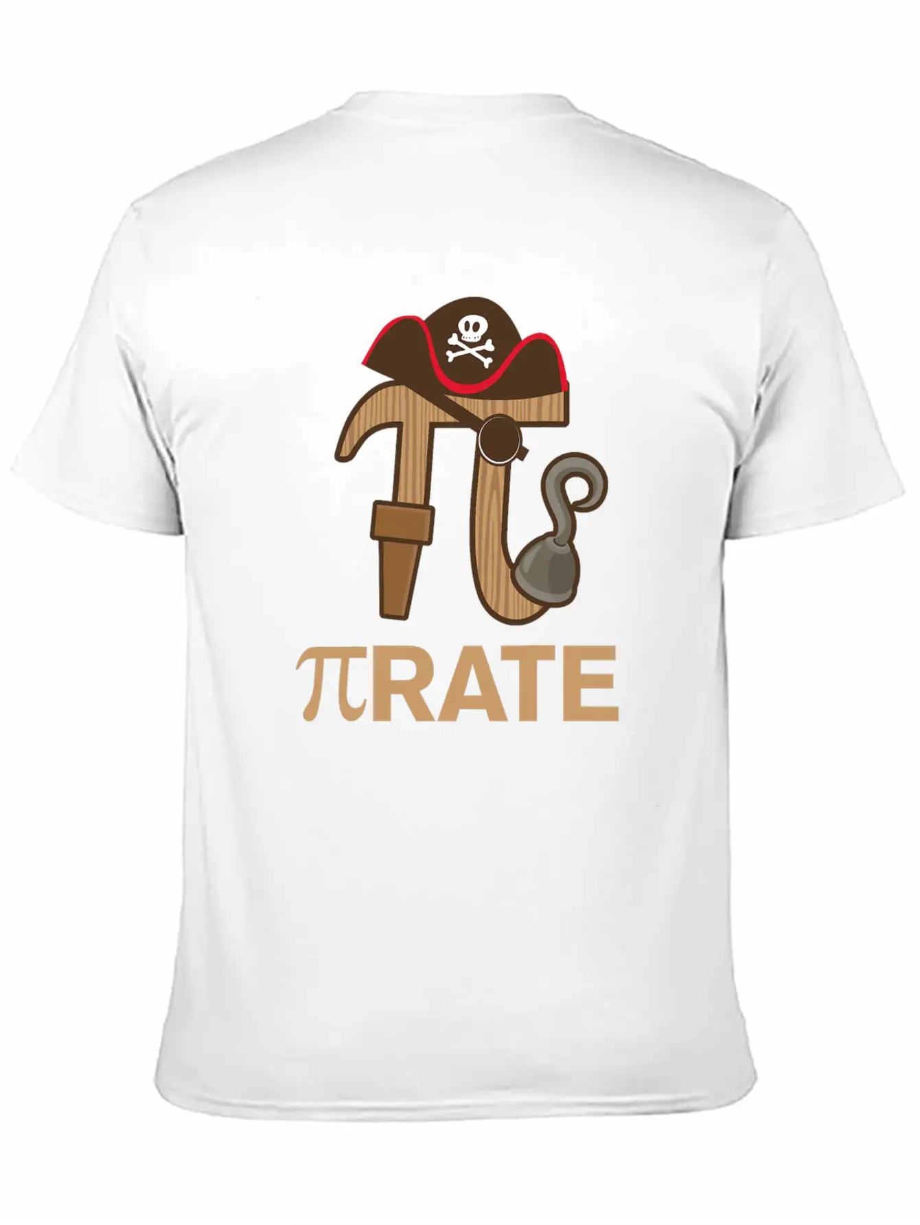 Pirate Funny Math Geek 3 14 Hat Hook Pi Day March Timeless Short Sleeve Tee – Comfy And Minimalist Design