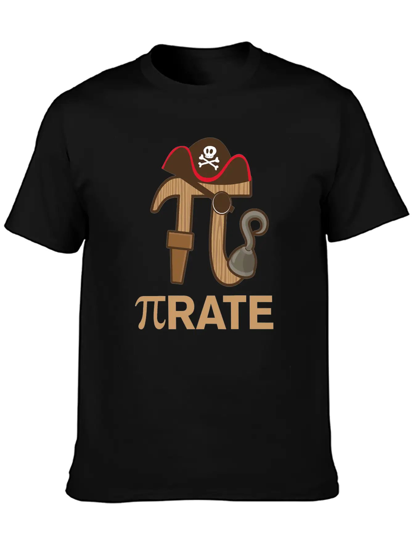Pirate Funny Math Geek 3 14 Hat Hook Pi Day March Timeless Short Sleeve Tee – Comfy And Minimalist Design