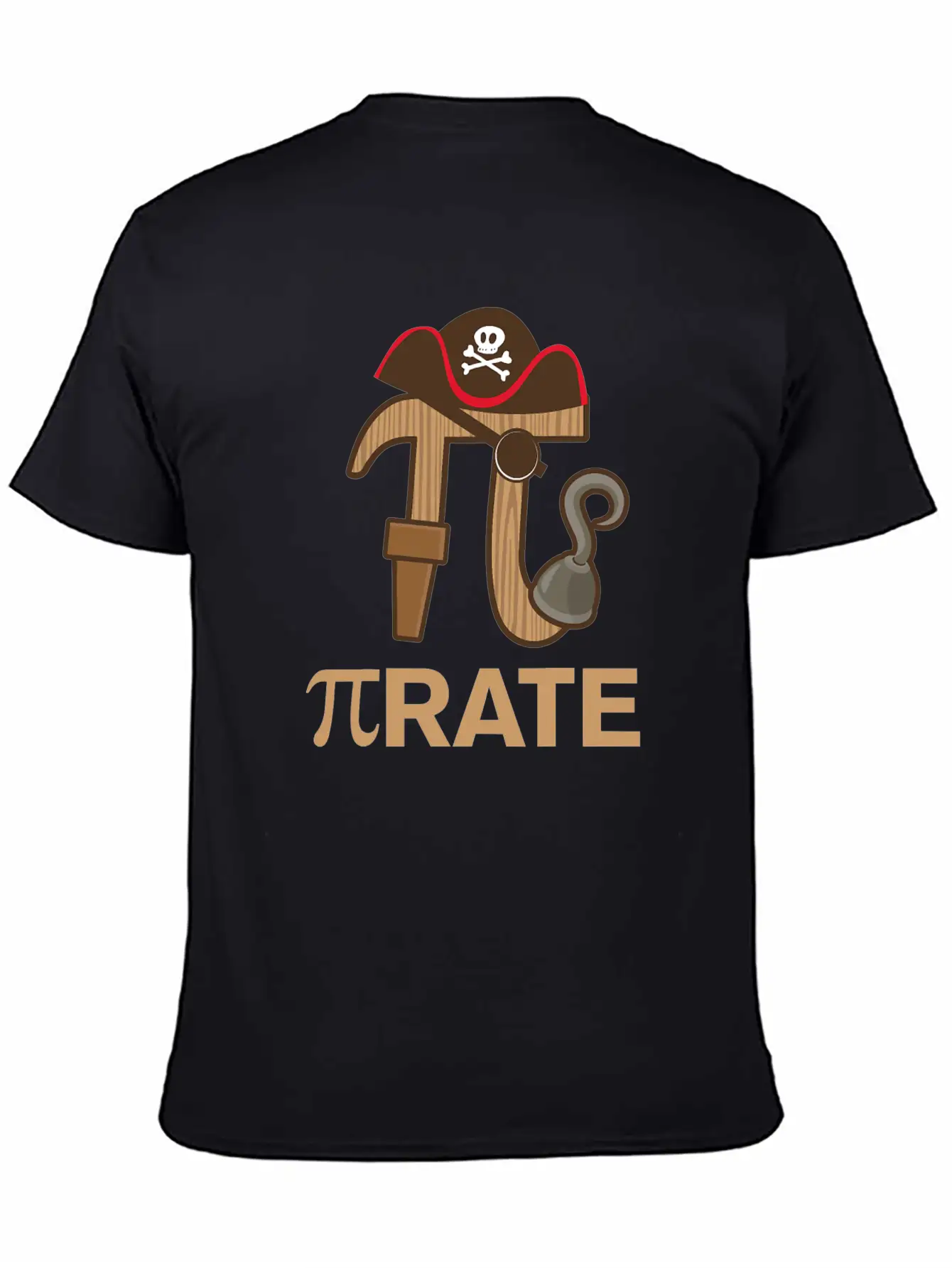 Pirate Funny Math Geek 3 14 Hat Hook Pi Day March Timeless Short Sleeve Tee – Comfy And Minimalist Design