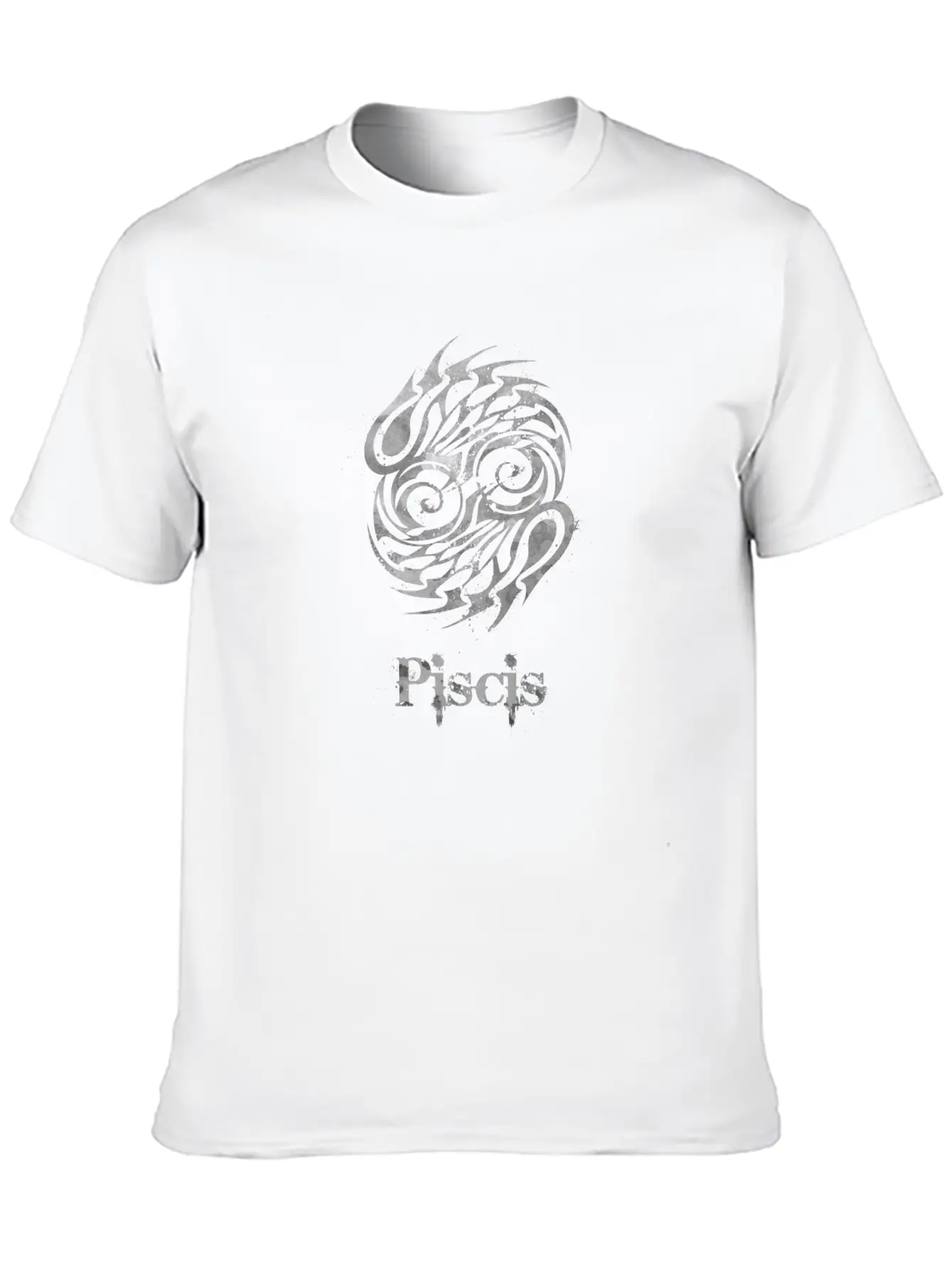PISCIS Unisex Casual T-Shirt – Clean Design For Daily Comfort