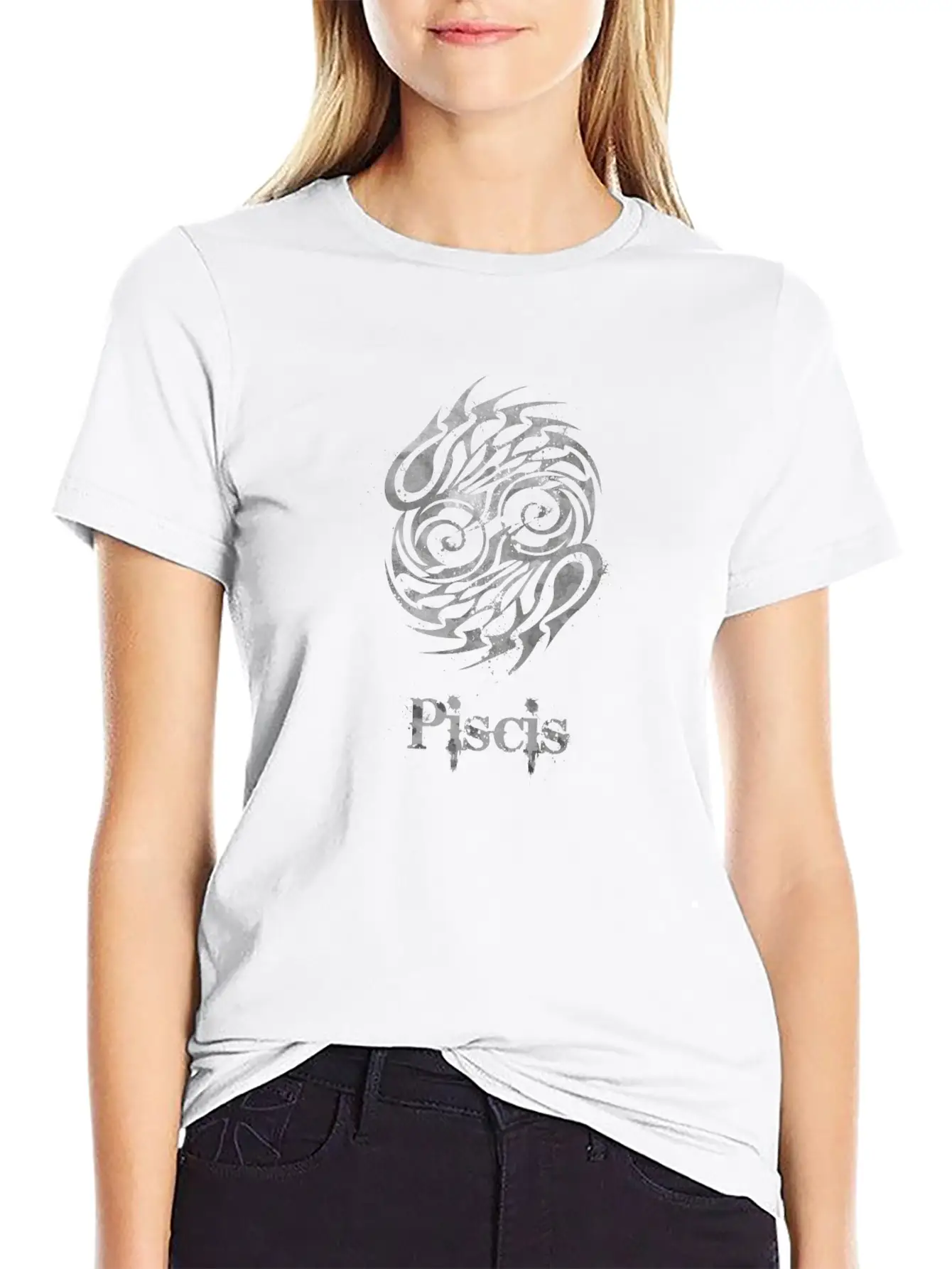 PISCIS Unisex Casual T-Shirt – Clean Design For Daily Comfort