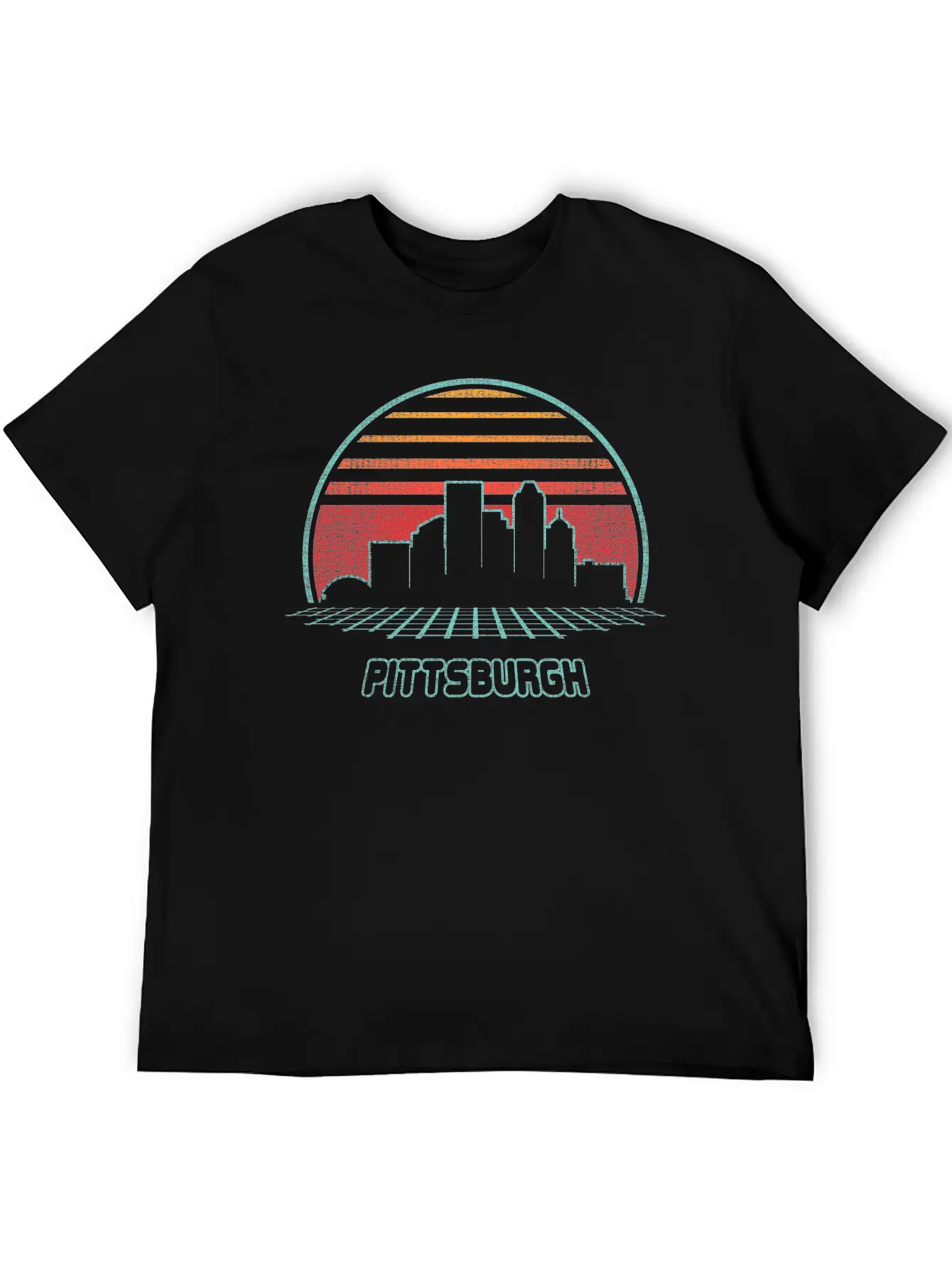Pittsburgh City Yline 80S Style Comfortable Minimalist Graphic Tee – Summer Style Essential