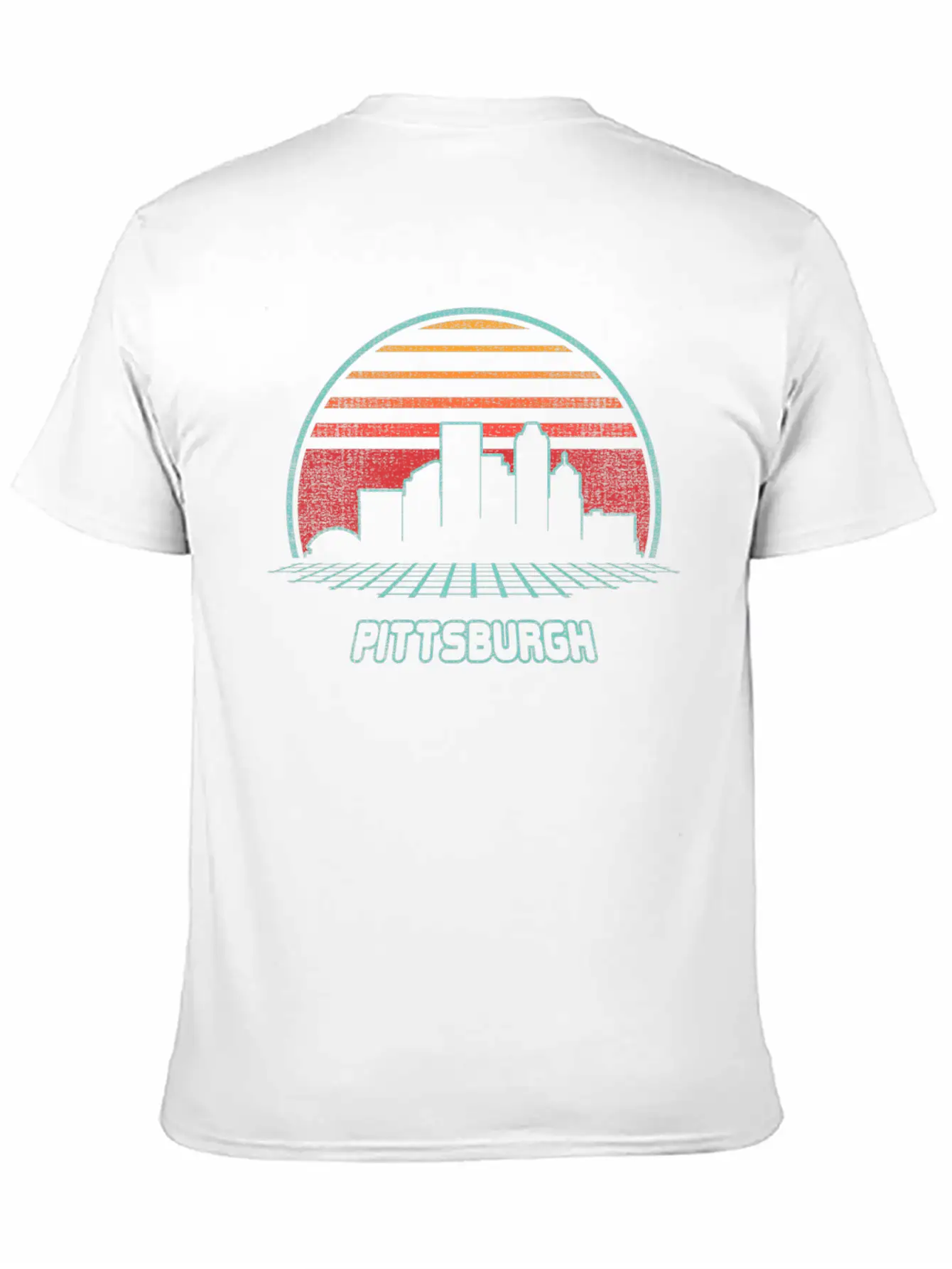 Pittsburgh City Yline 80S Style Comfortable Minimalist Graphic Tee – Summer Style Essential