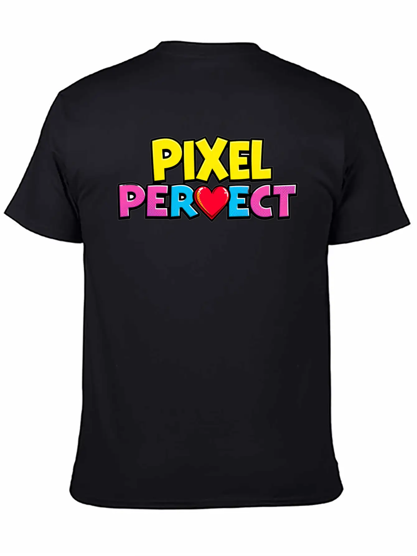 Pixel Perfect Stylish Everyday T-Shirt – Unisex Basic Cotton Tee