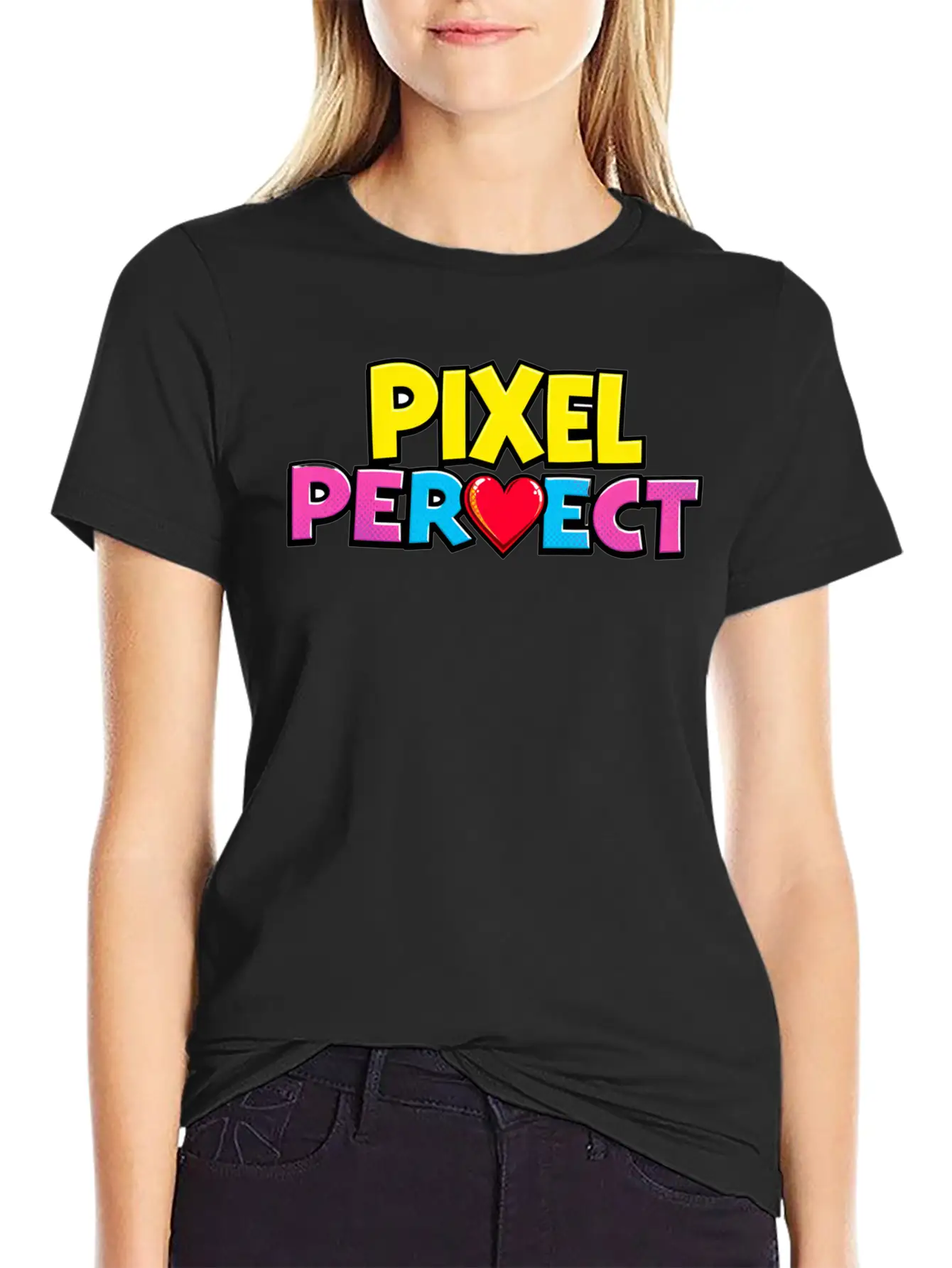 Pixel Perfect Stylish Everyday T-Shirt – Unisex Basic Cotton Tee