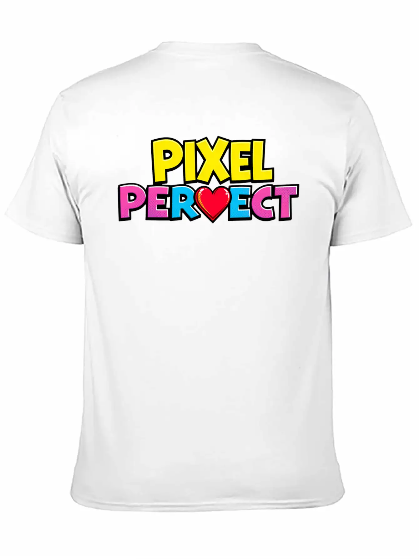 Pixel Perfect Stylish Everyday T-Shirt – Unisex Basic Cotton Tee