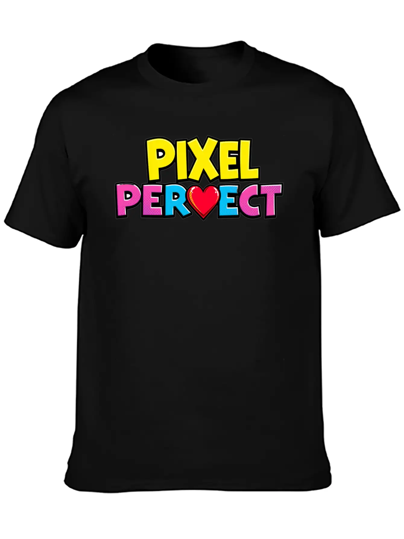 Pixel Perfect Stylish Everyday T-Shirt – Unisex Basic Cotton Tee