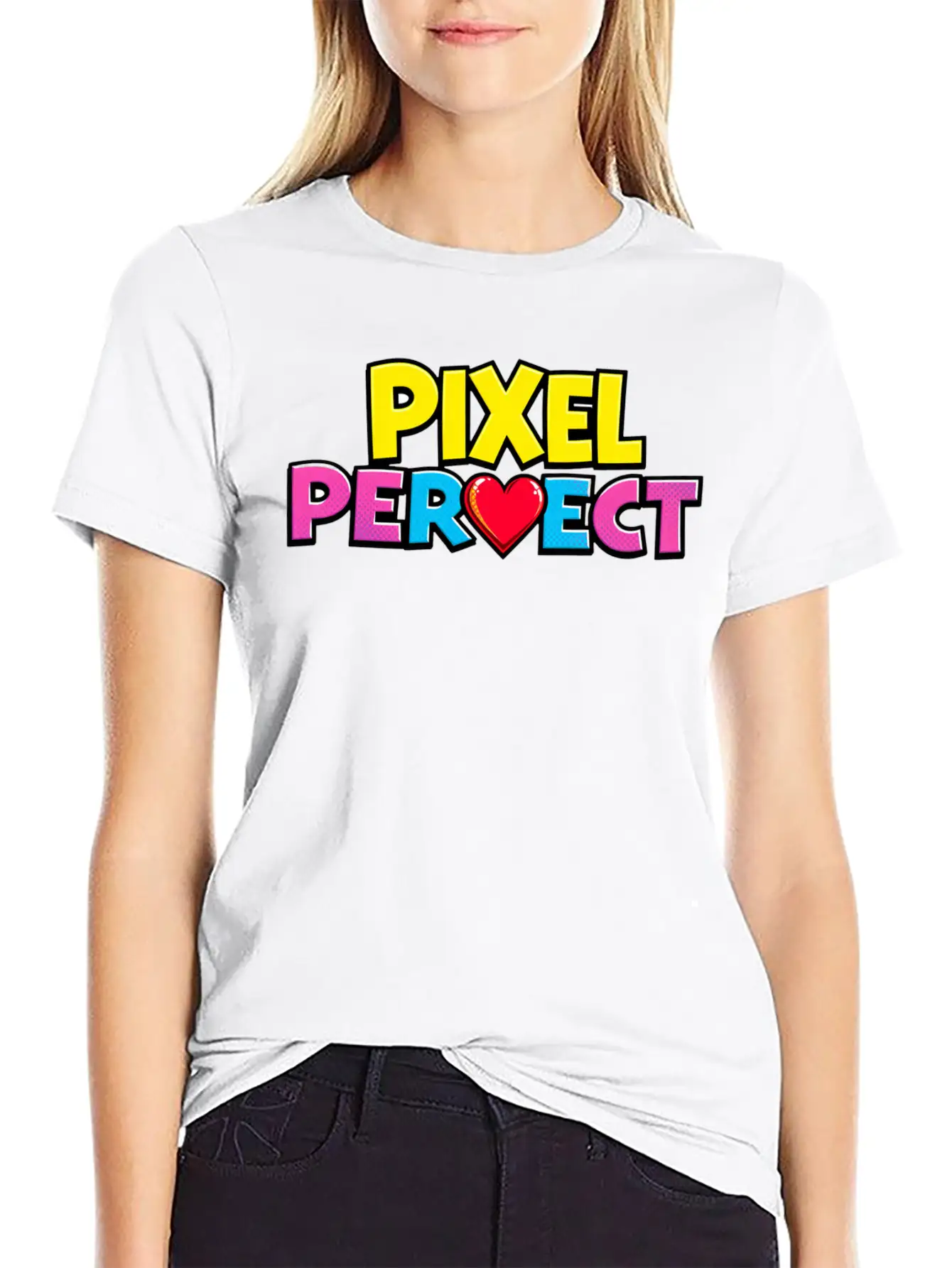 Pixel Perfect Stylish Everyday T-Shirt – Unisex Basic Cotton Tee