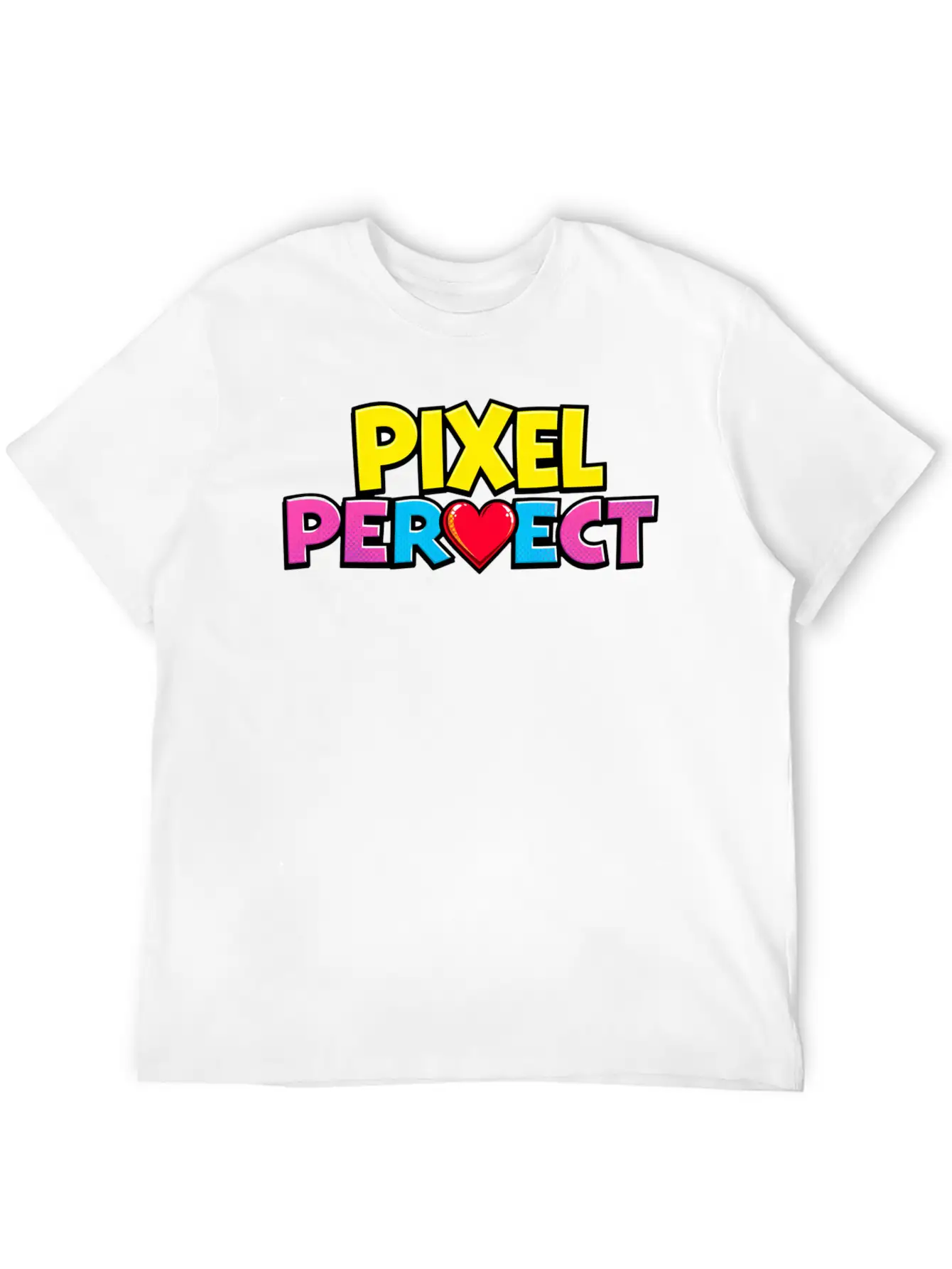 Pixel Perfect Stylish Everyday T-Shirt – Unisex Basic Cotton Tee