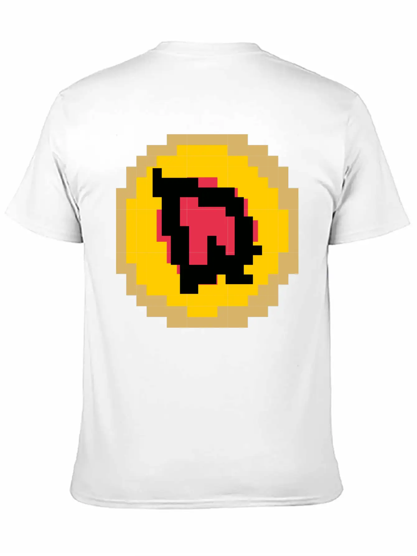 Pixelated Letter Q Basic Graphic T-Shirt – Daily Comfort In Soft Cotton
