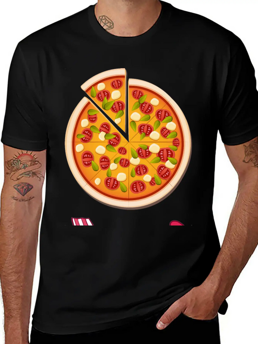 PIZZA Is My Valentine - Arrow Pointing Left Comfortable Minimalist Graphic Tee – Summer Style Essential