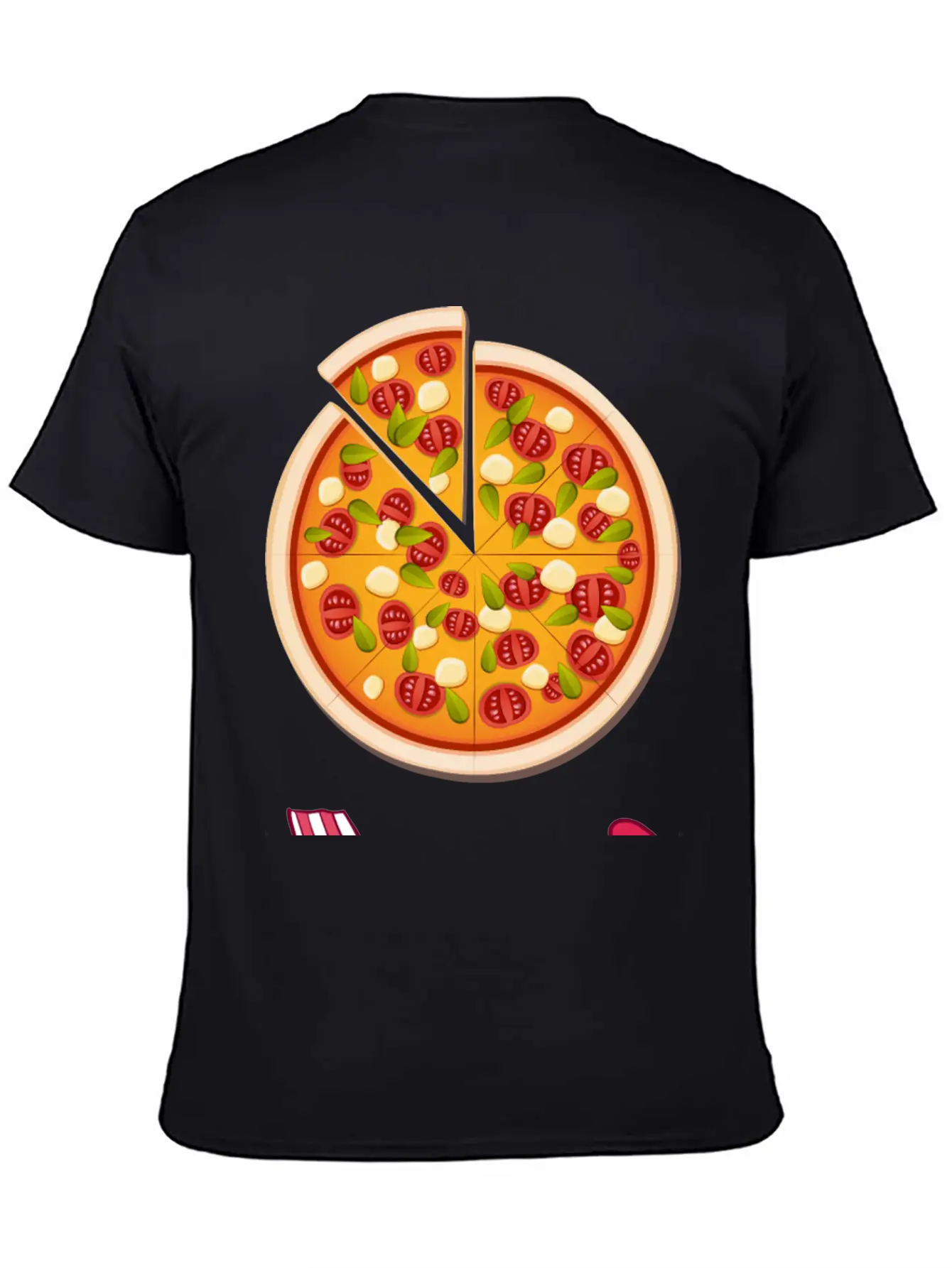 PIZZA Is My Valentine - Arrow Pointing Left Comfortable Minimalist Graphic Tee – Summer Style Essential