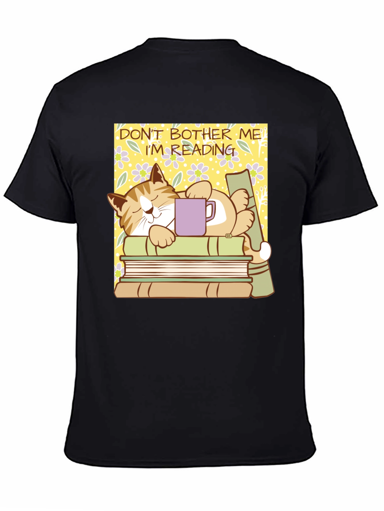 Dont Bother Me Im Reading Cat T-Shirt
