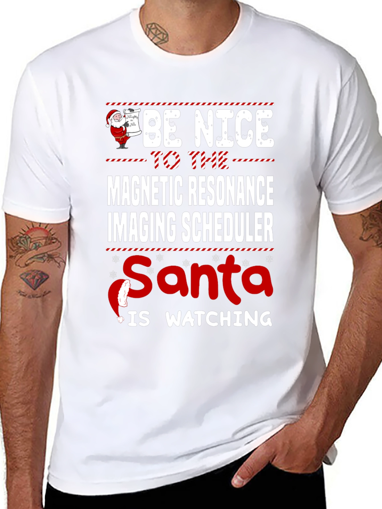 Funny MRI Scheduler Christmas T-Shirt