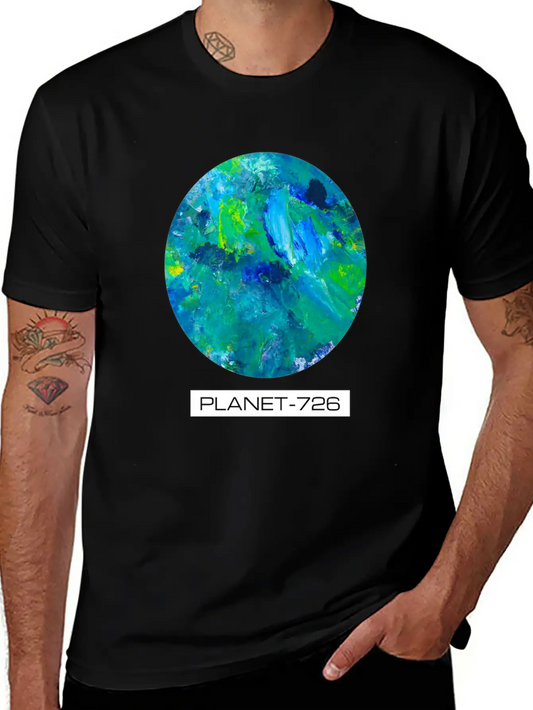 Planet 726 Unisex Casual T-Shirt – Clean Design For Daily Comfort