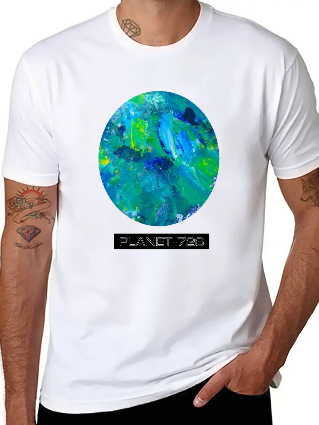 Planet 726 Unisex Casual T-Shirt – Clean Design For Daily Comfort