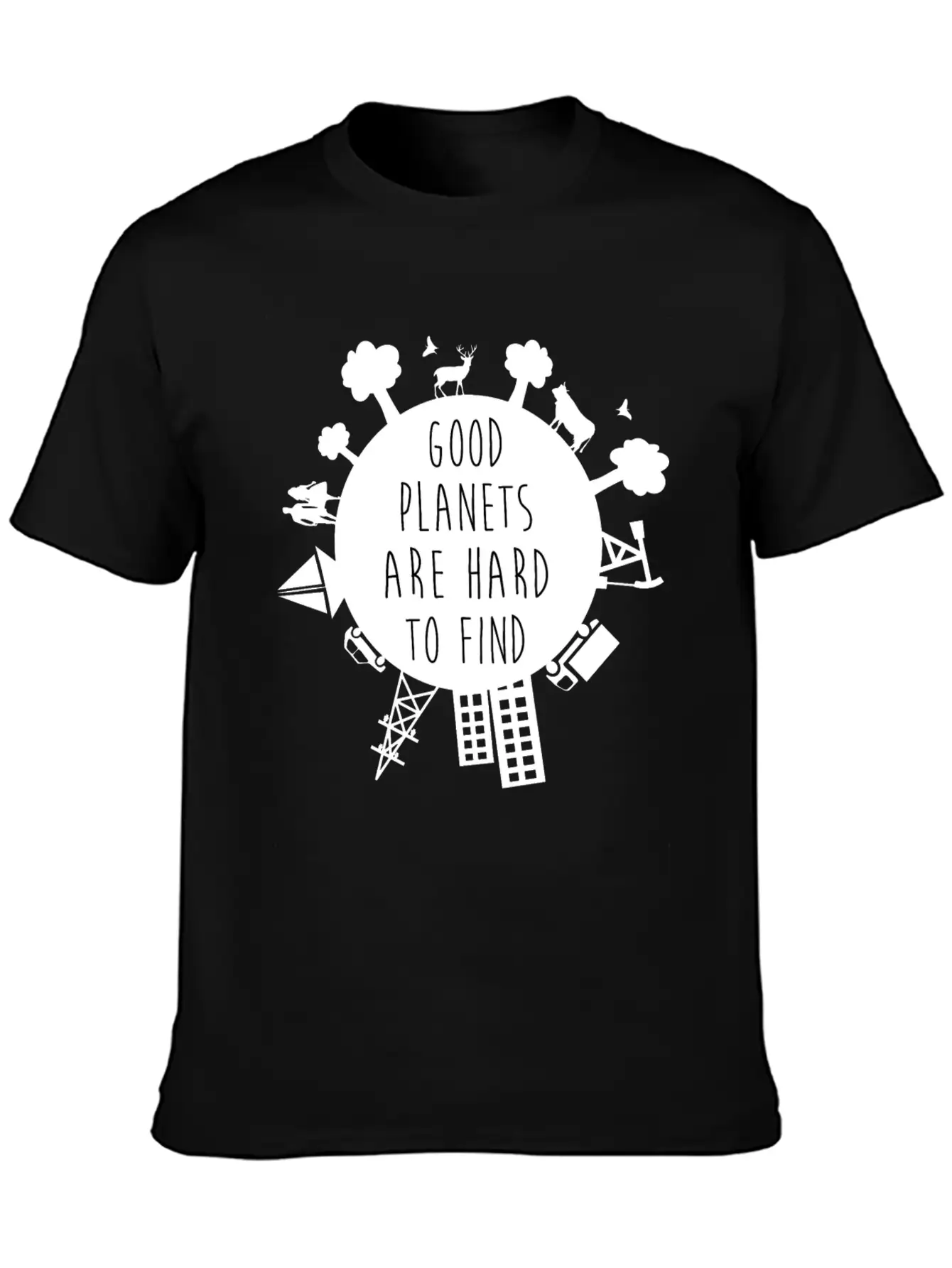 Planet B? Basic Graphic T-Shirt – Daily Comfort In Soft Cotton
