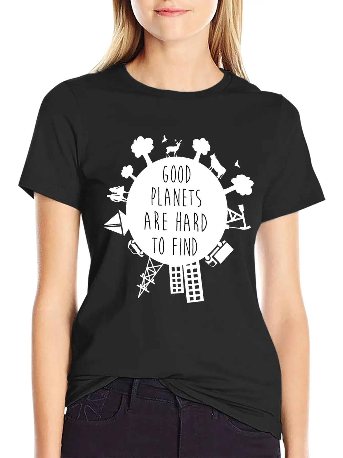 Planet B? Basic Graphic T-Shirt – Daily Comfort In Soft Cotton