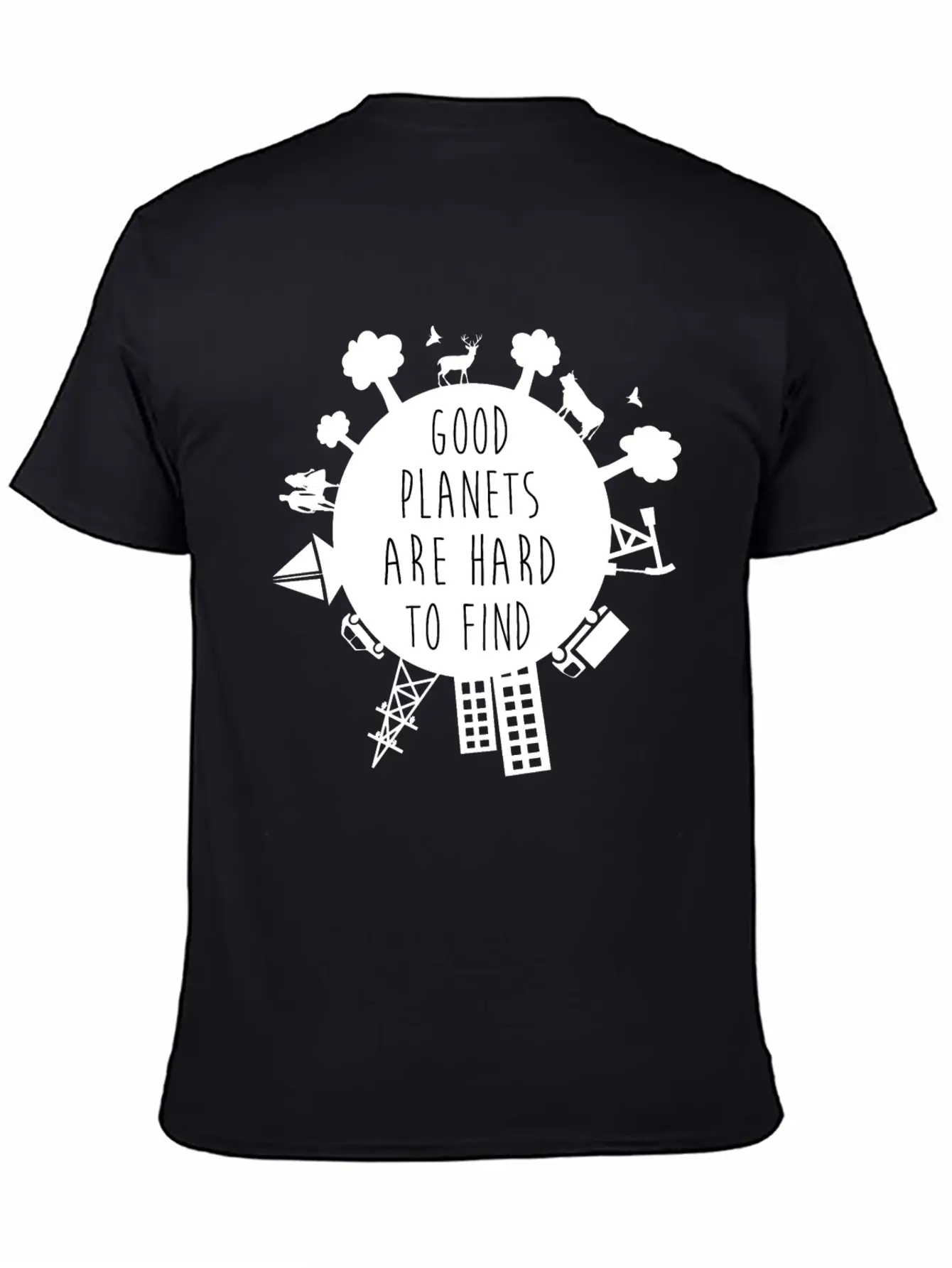 Planet B? Basic Graphic T-Shirt – Daily Comfort In Soft Cotton