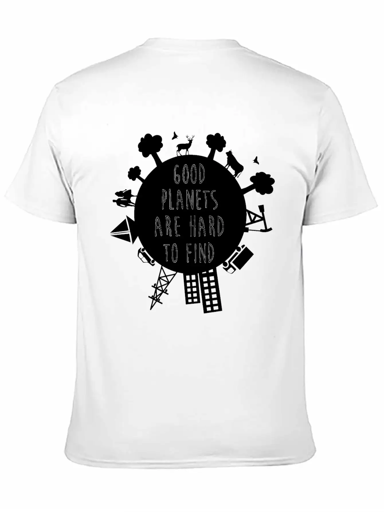 Planet B? Basic Graphic T-Shirt – Daily Comfort In Soft Cotton
