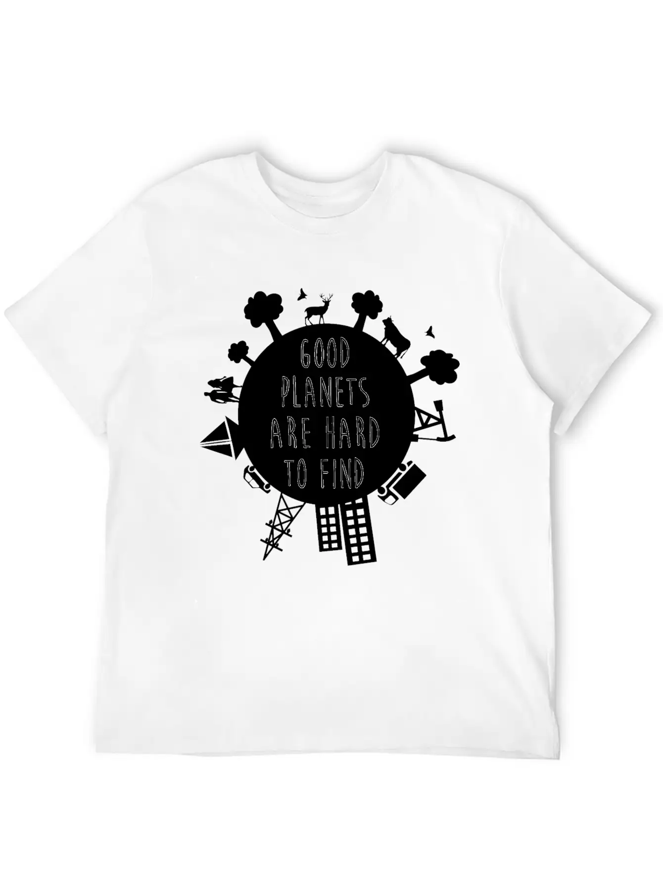 Planet B? Basic Graphic T-Shirt – Daily Comfort In Soft Cotton