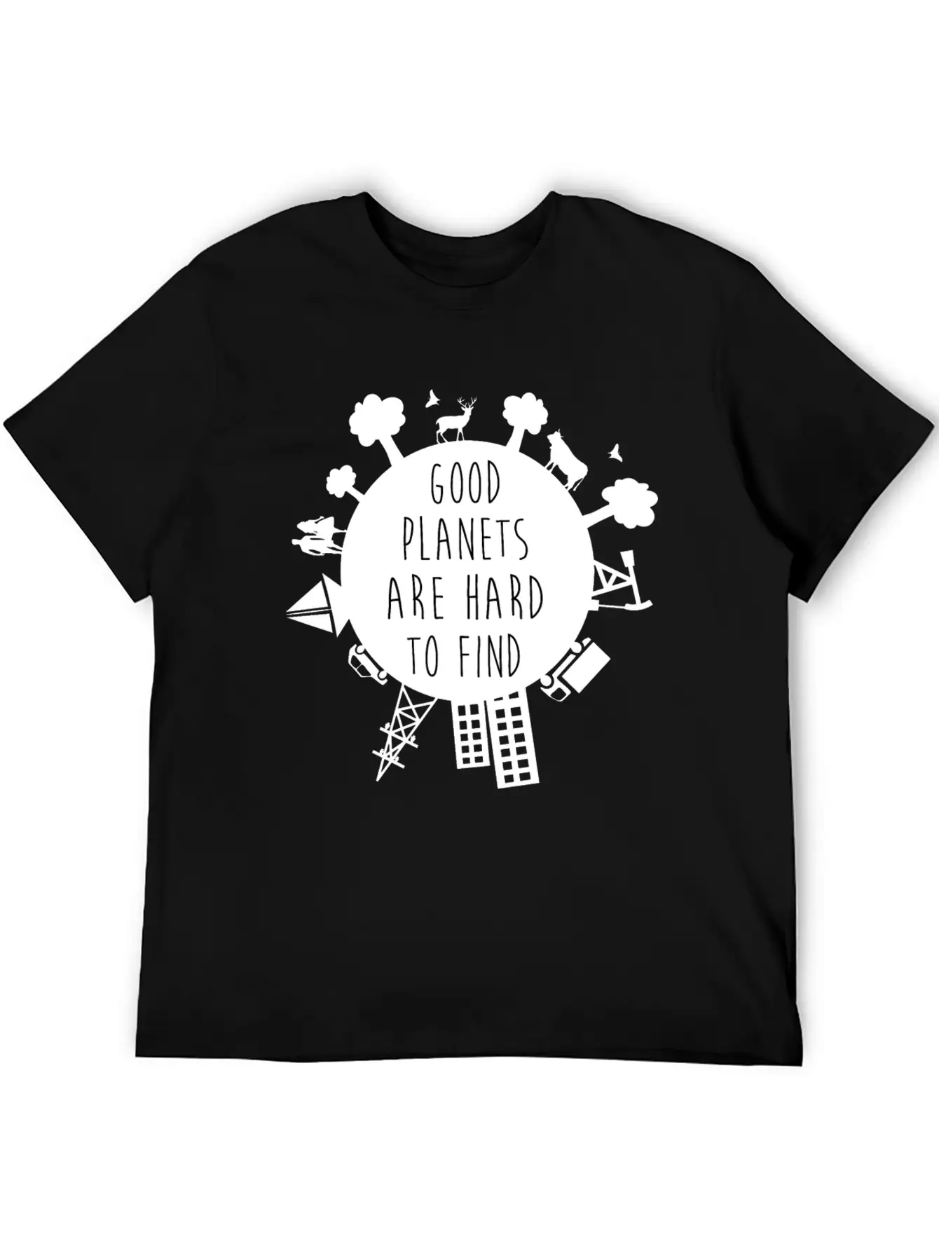 Planet B? Basic Graphic T-Shirt – Daily Comfort In Soft Cotton