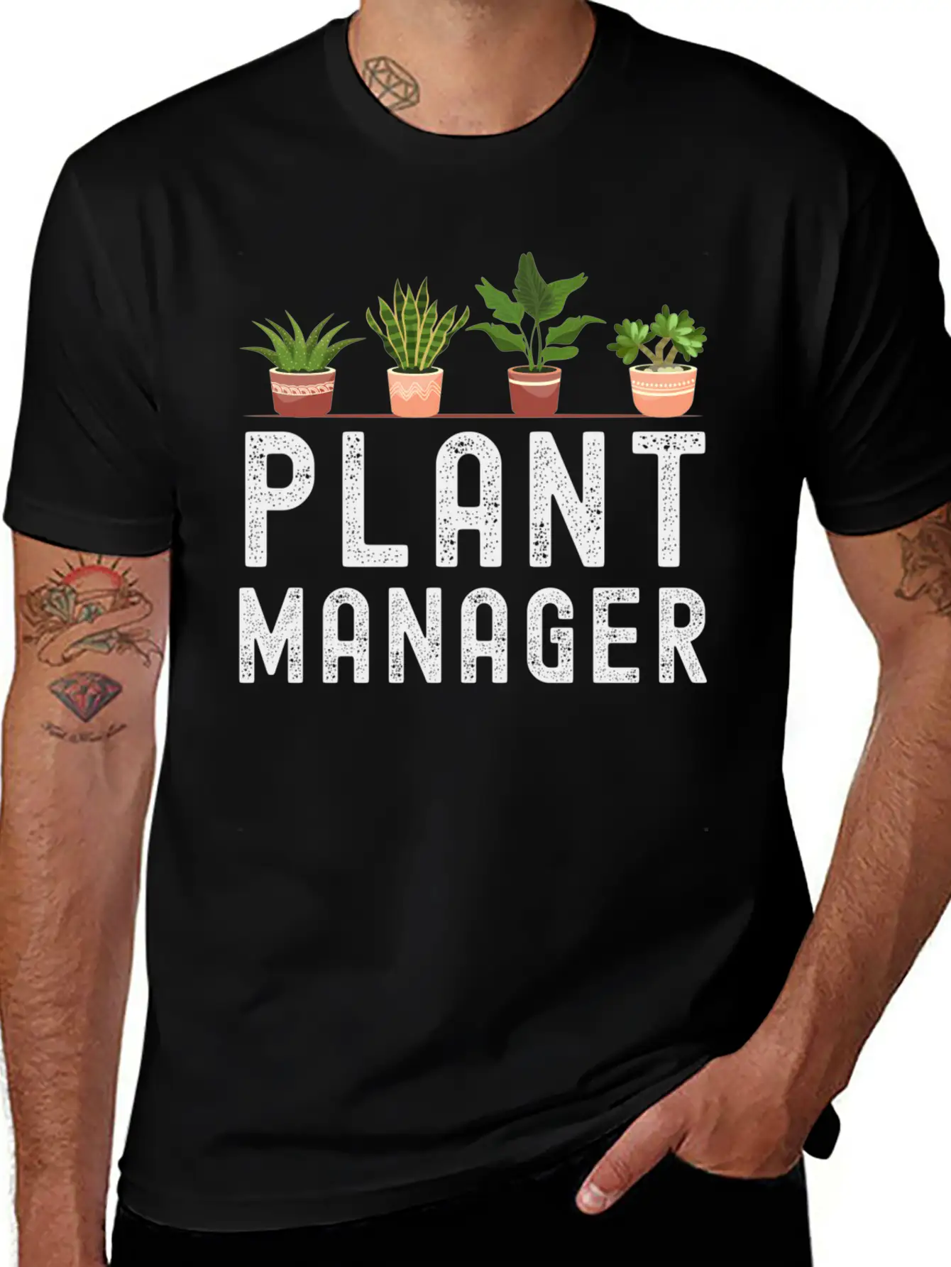 Plant Ager Gardening Plant For Gardeners Unisex Short Sleeve Soft Cotton T-Shirt – Casual Everyday Wear