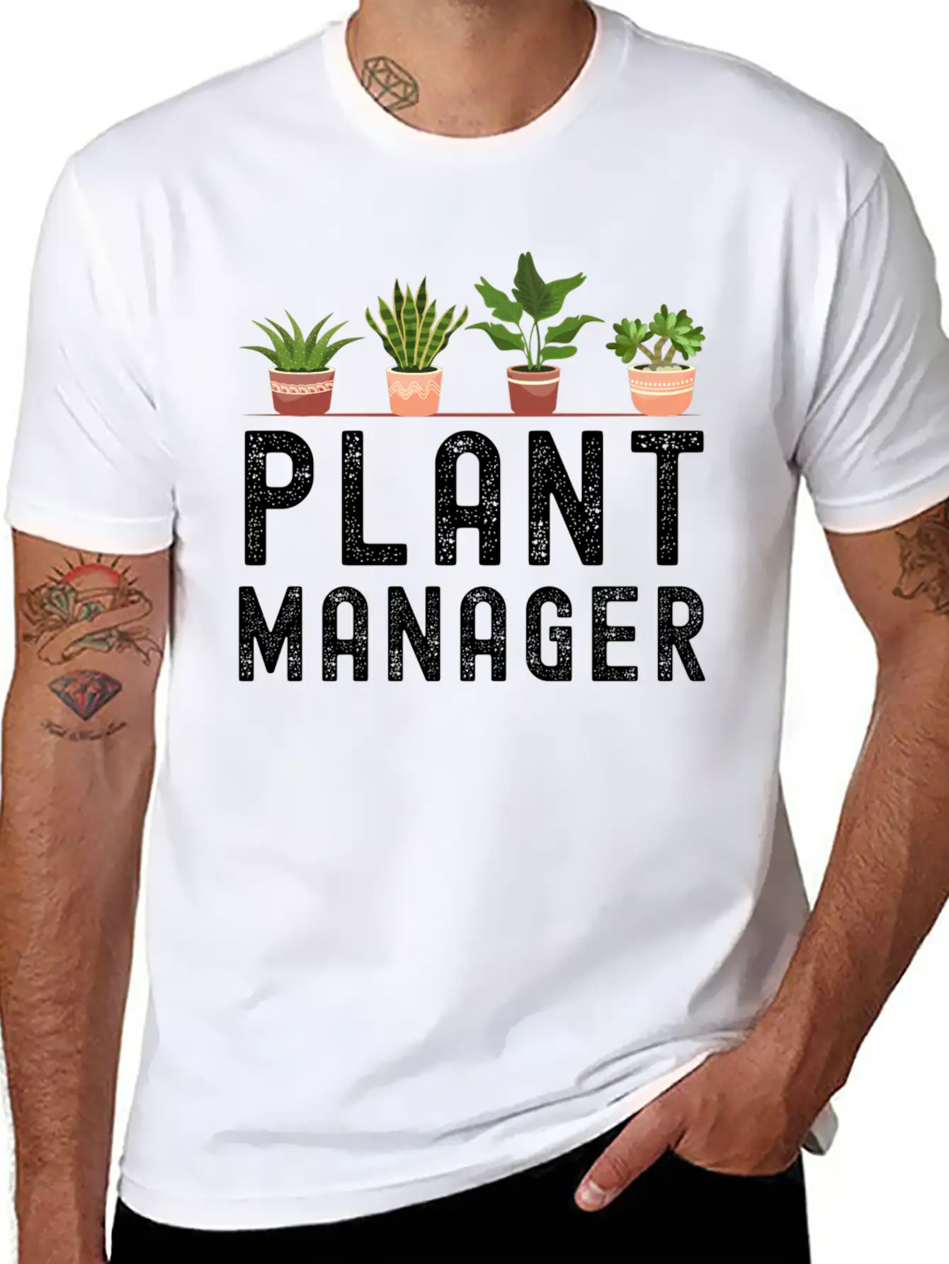 Plant Ager Gardening Plant For Gardeners Unisex Short Sleeve Soft Cotton T-Shirt – Casual Everyday Wear