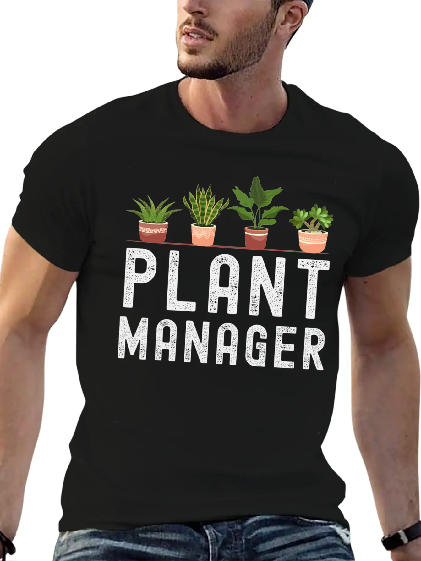 Plant Ager Gardening Plant For Gardeners Unisex Short Sleeve Soft Cotton T-Shirt – Casual Everyday Wear