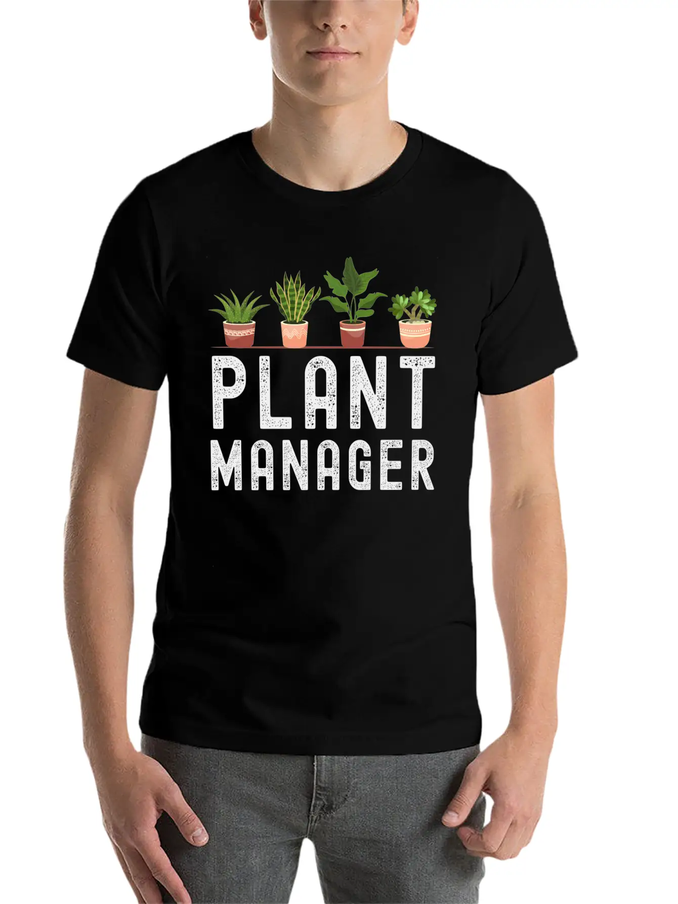Plant Ager Gardening Plant For Gardeners Unisex Short Sleeve Soft Cotton T-Shirt – Casual Everyday Wear