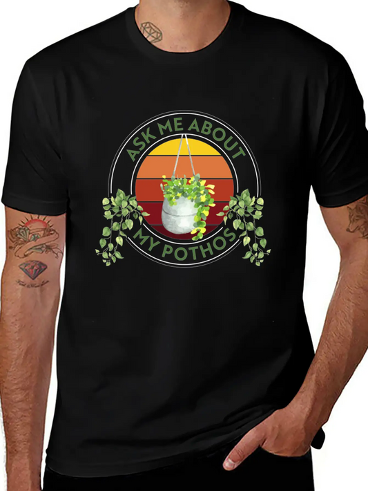 Plant, Plant Philodendron, Cactus Stylish Everyday T-Shirt – Unisex Basic Cotton Tee