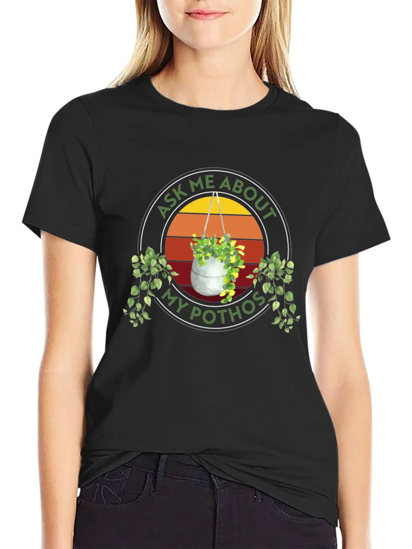 Plant, Plant Philodendron, Cactus Stylish Everyday T-Shirt – Unisex Basic Cotton Tee
