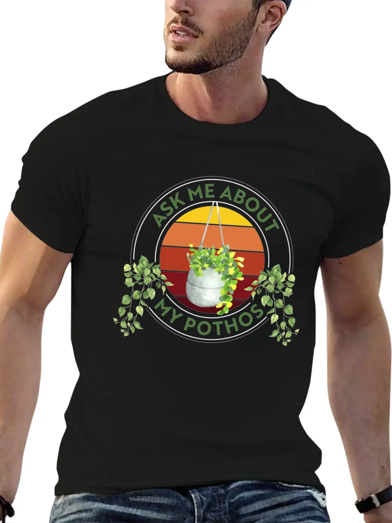 Plant, Plant Philodendron, Cactus Stylish Everyday T-Shirt – Unisex Basic Cotton Tee