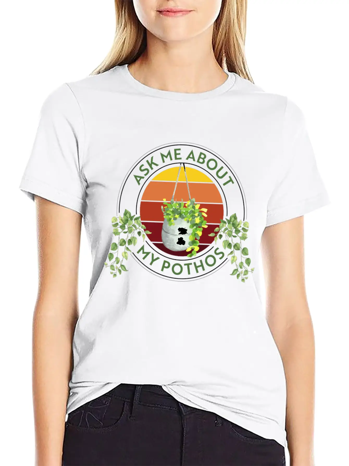 Plant, Plant Philodendron, Cactus Stylish Everyday T-Shirt – Unisex Basic Cotton Tee