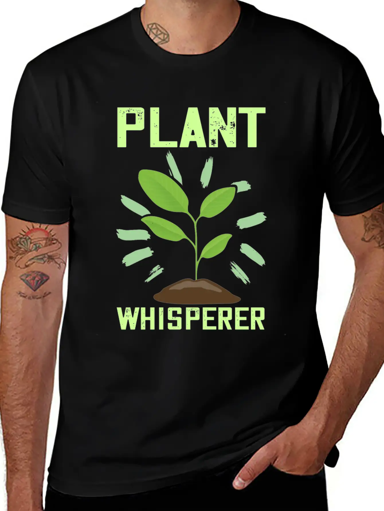 Plant Whisperer Stylish Everyday T-Shirt – Unisex Basic Cotton Tee