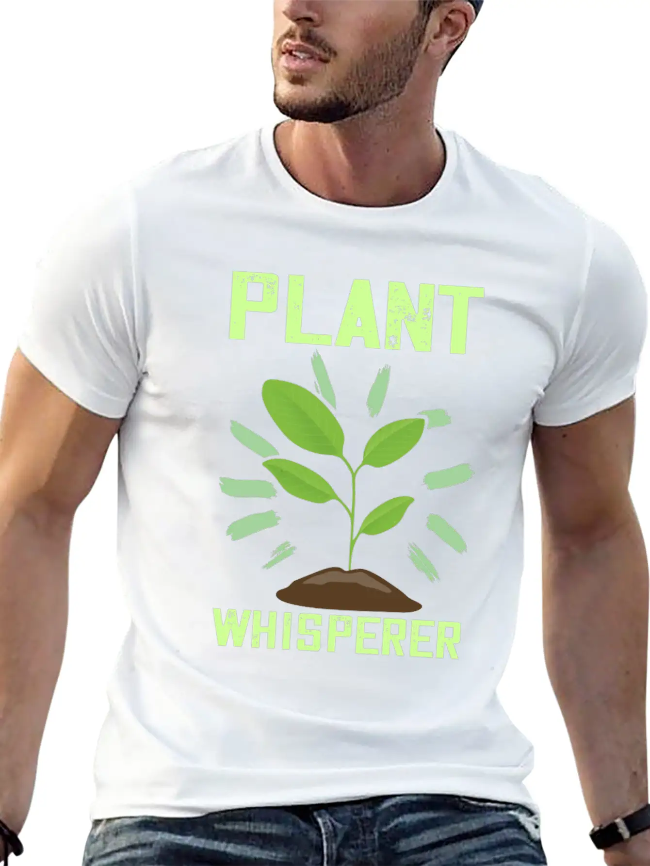 Plant Whisperer Stylish Everyday T-Shirt – Unisex Basic Cotton Tee